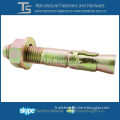 color zinc plated Wedge anchor